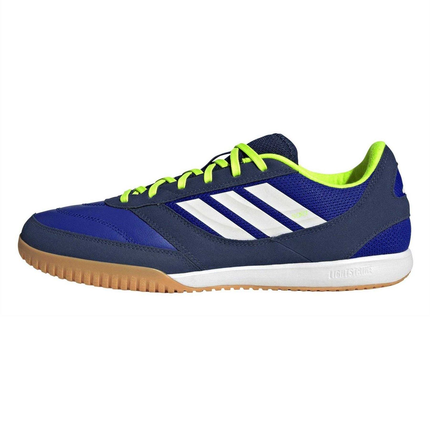 Lucid Blue - Back - Adidas Mens Sala Competition Lace Up Indoor Football Shoes