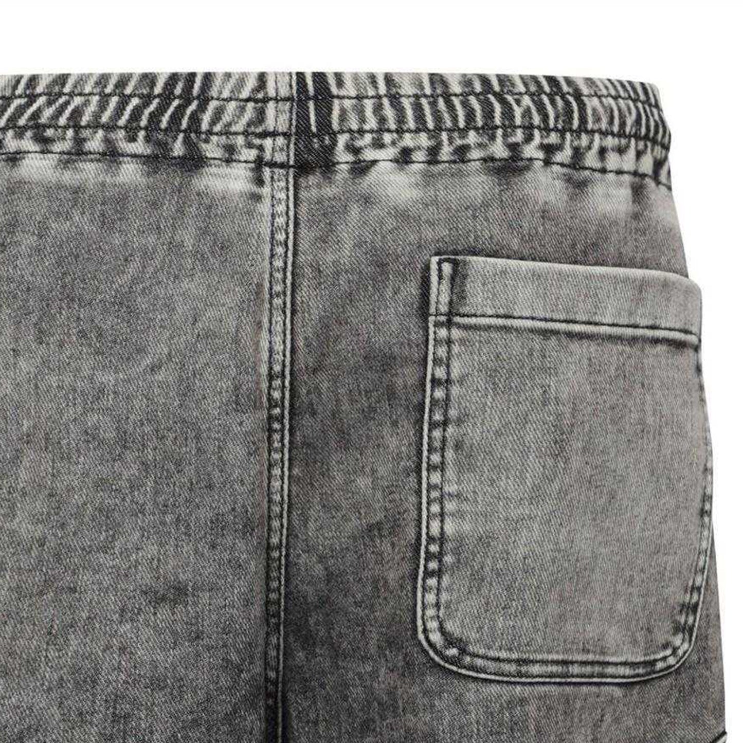 Black-Grey - Lifestyle - Diesel Mens Enny Denim Shorts