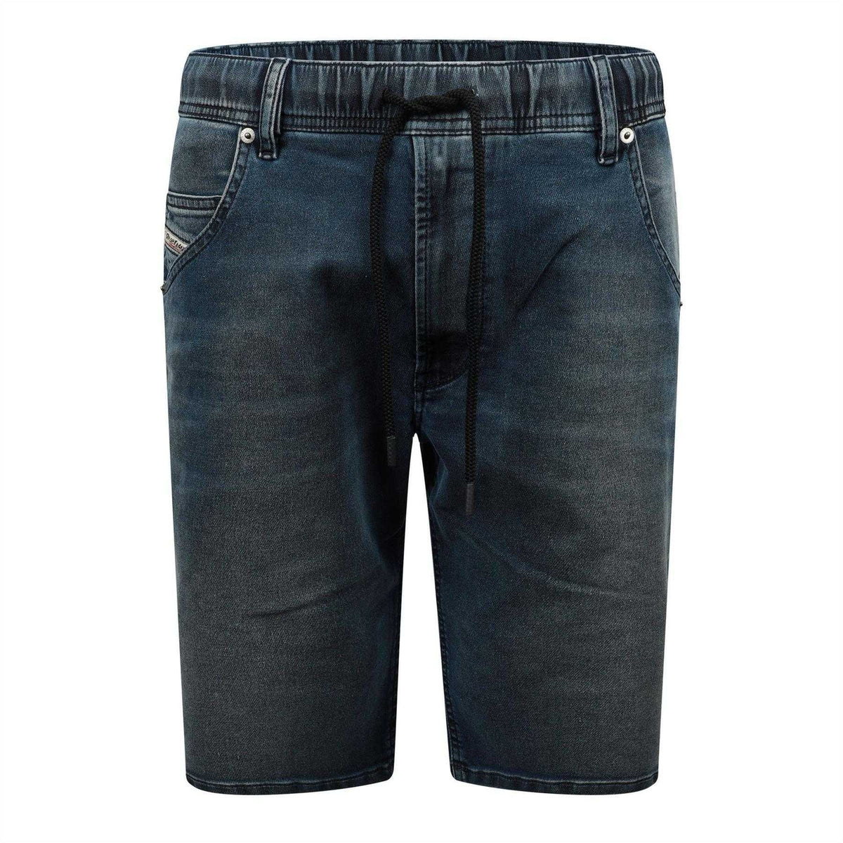 Blue Denim - Front - Diesel Mens Krooley Shorts