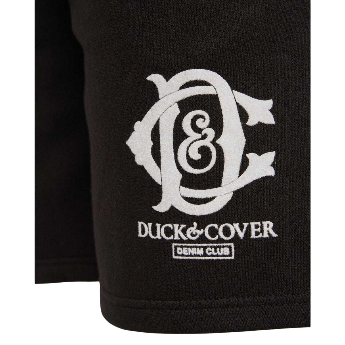 Black - Side - Duck and Cover Mens Randolph Shorts