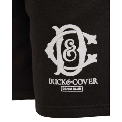Black - Side - Duck and Cover Mens Randolph Shorts
