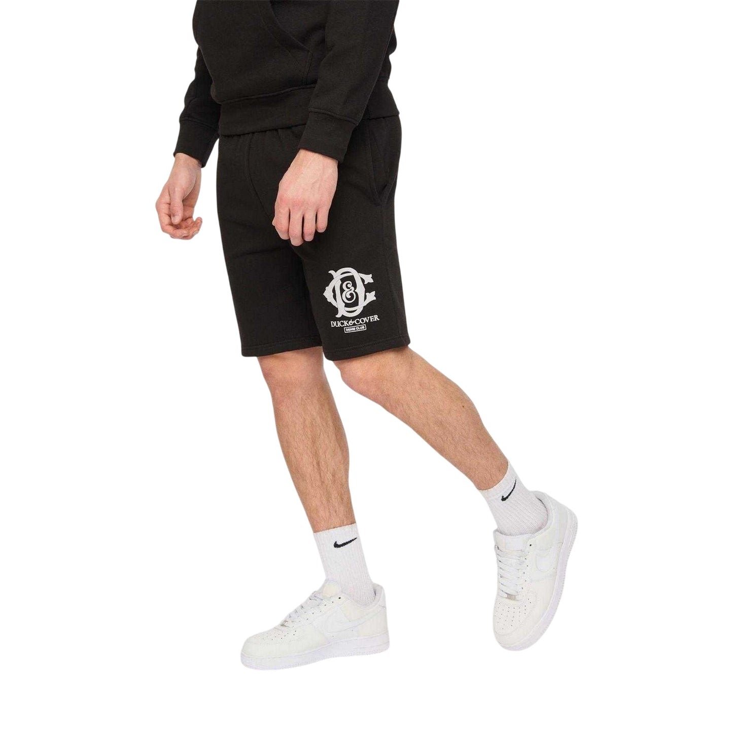 Black - Lifestyle - Duck and Cover Mens Randolph Shorts