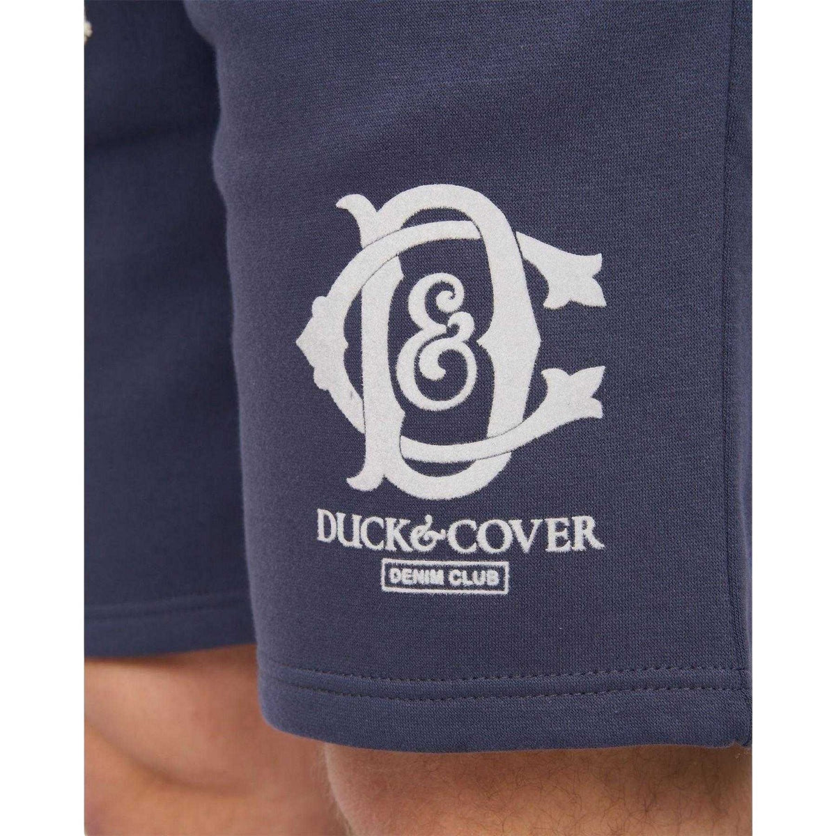 Blue - Side - Duck and Cover Mens Randolph Shorts