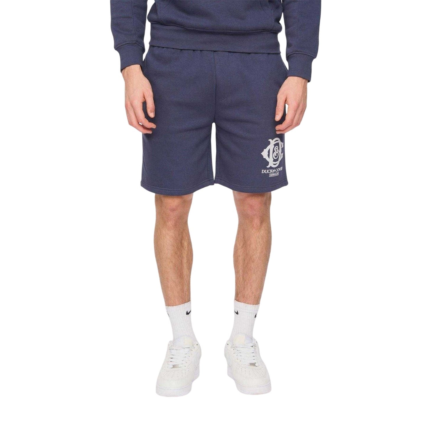 Blue - Pack Shot - Duck and Cover Mens Randolph Shorts
