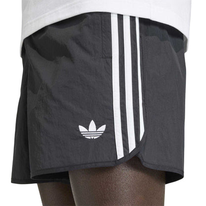 Black - Lifestyle - Adidas Mens Sprinter 3 Stripes Shorts