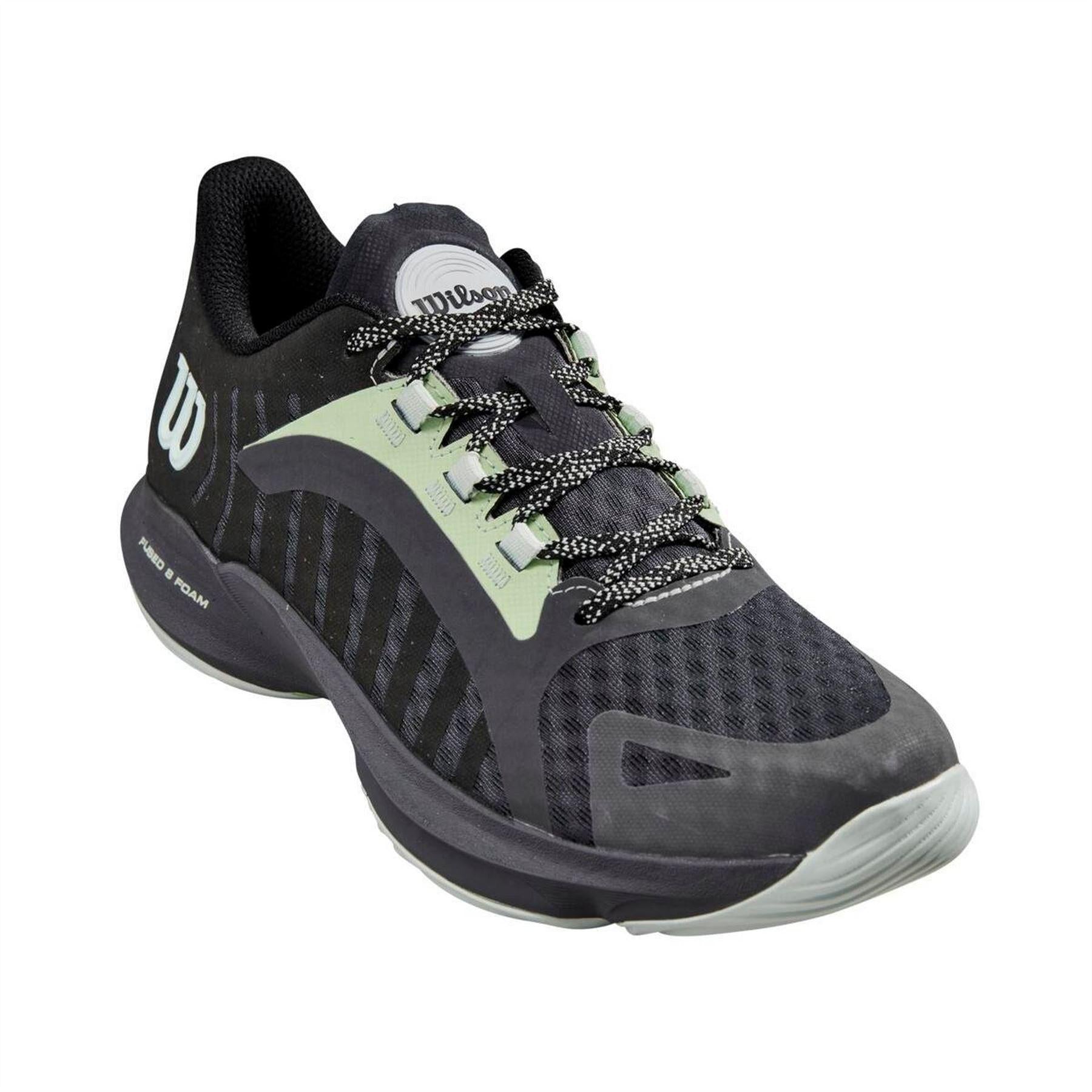 Black-Ebony - Pack Shot - Wilson Womens-Ladies Hurakn Pro Trainers