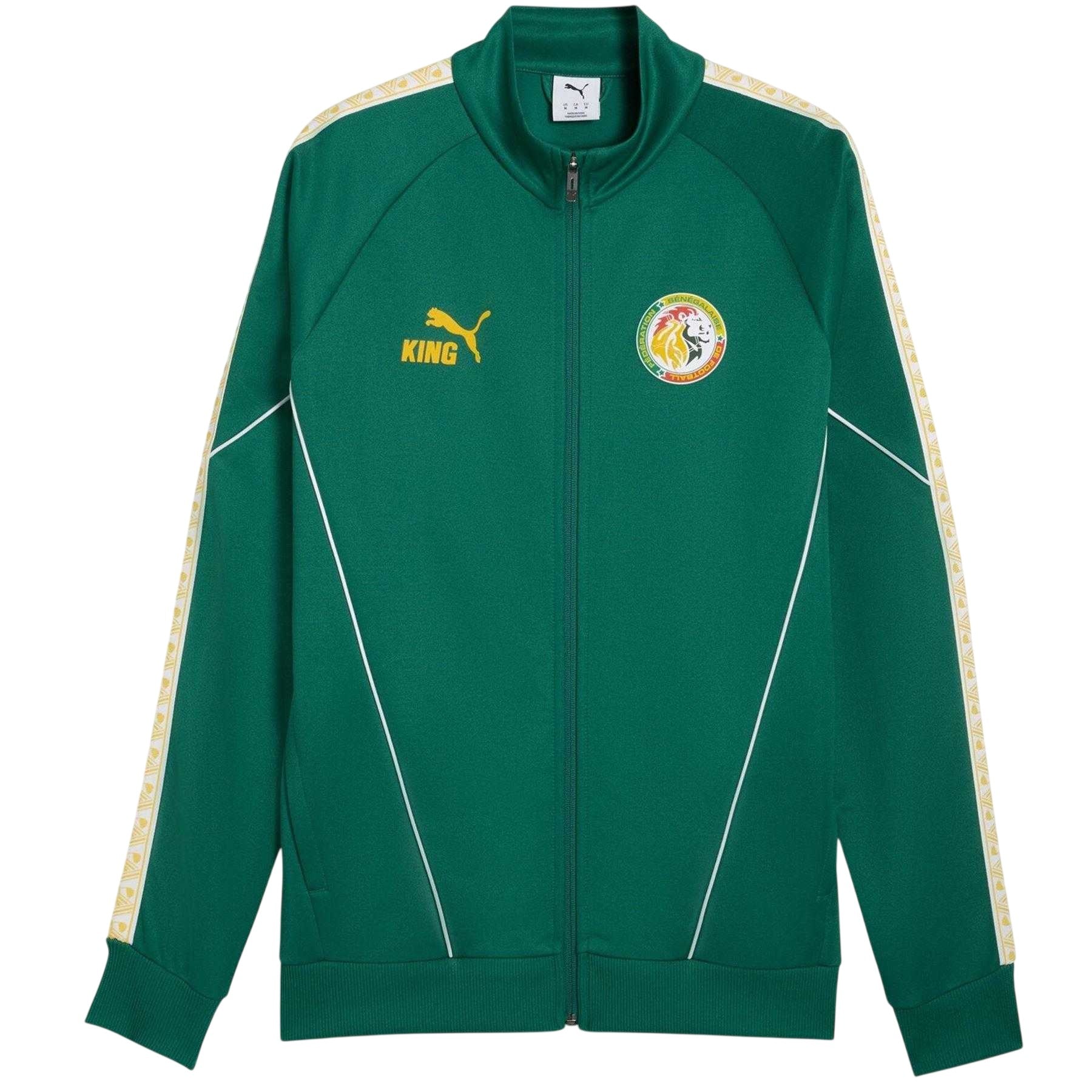 Green-Yellow - Front - Puma Mens World Cup 2026 Tracksuit Top