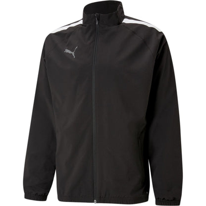 Black-White - Front - Puma Mens Tracksuit Top