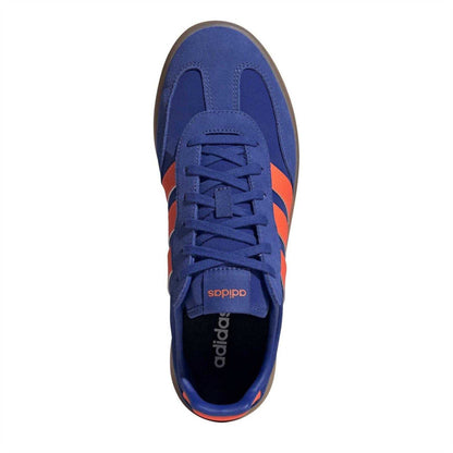 Lucid Blue-Impact Orange - Lifestyle - Adidas Unisex Adult Barreda Decode Suede Trainers
