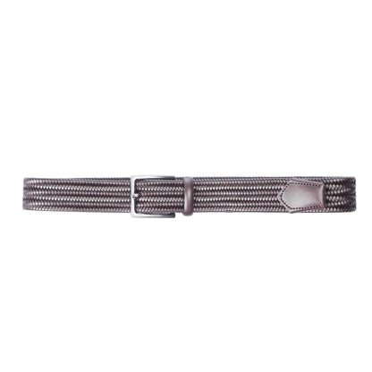 Brown - Front - Boss Mens Semyo Woven Belt