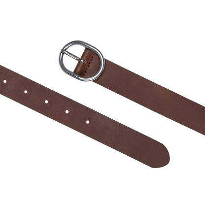 Brown - Side - Levis Hermosilla Leather Belt