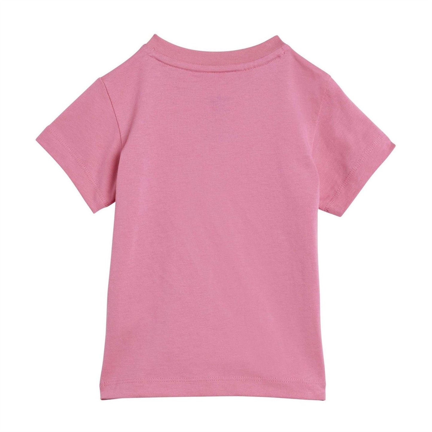 Pink Fusion - Side - Adidas Baby Trefoil T-Shirt & Shorts Set