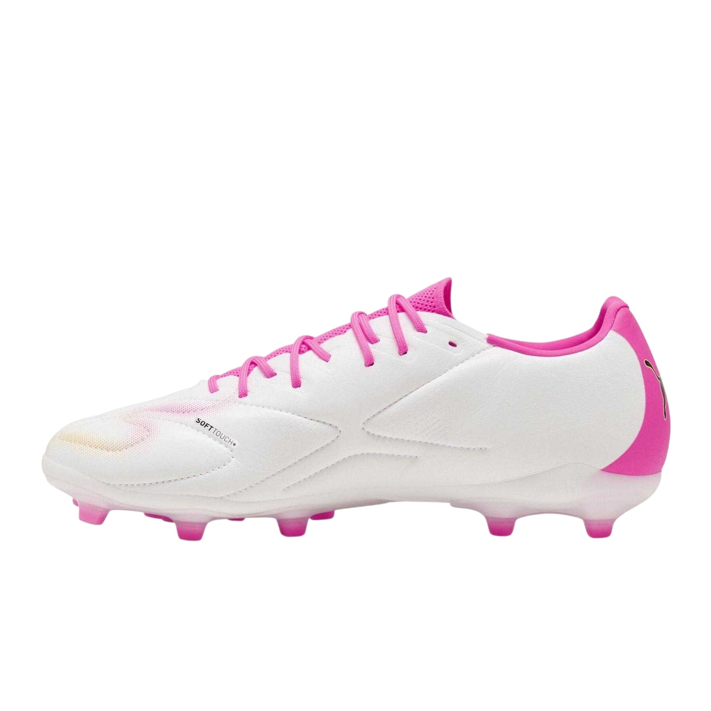 Pink - Back - Puma Mens King Match Firm Ground Football Boots