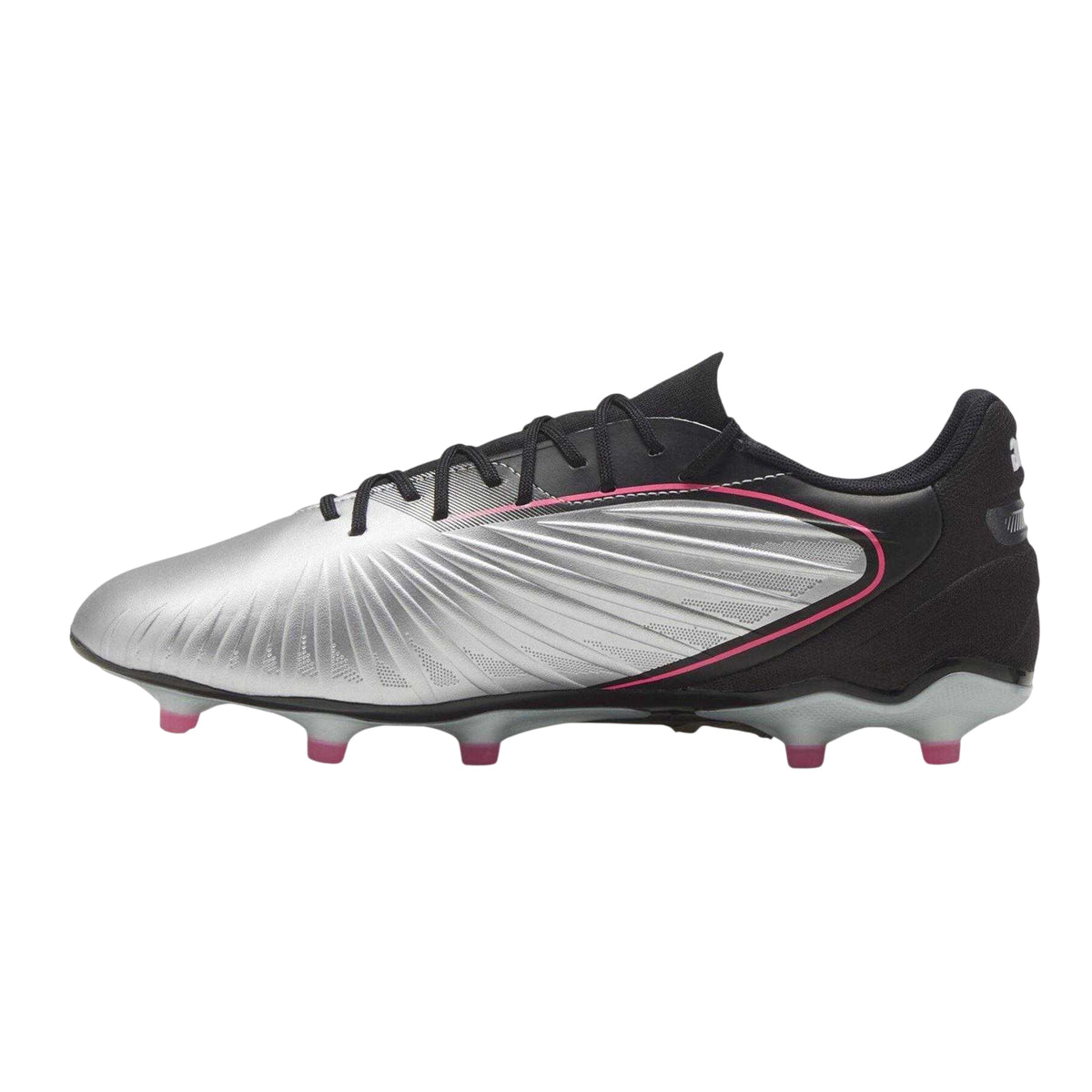 Red-White - Lifestyle - Puma Mens King Match Firm Ground Football Boots