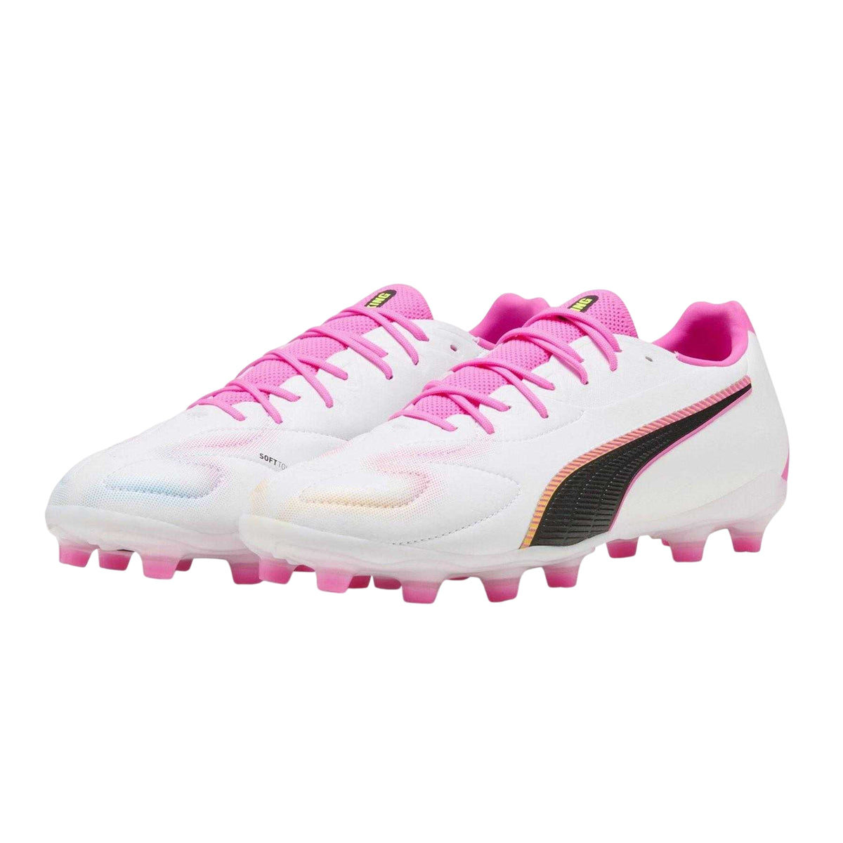Pink - Lifestyle - Puma Mens King Match Firm Ground Football Boots