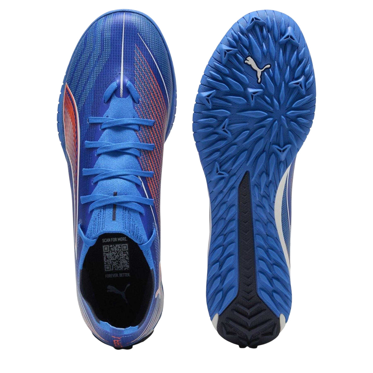 Blue-Purple - Side - Puma Mens Ultra 6 Match Turf Training Astro Turf Trainers