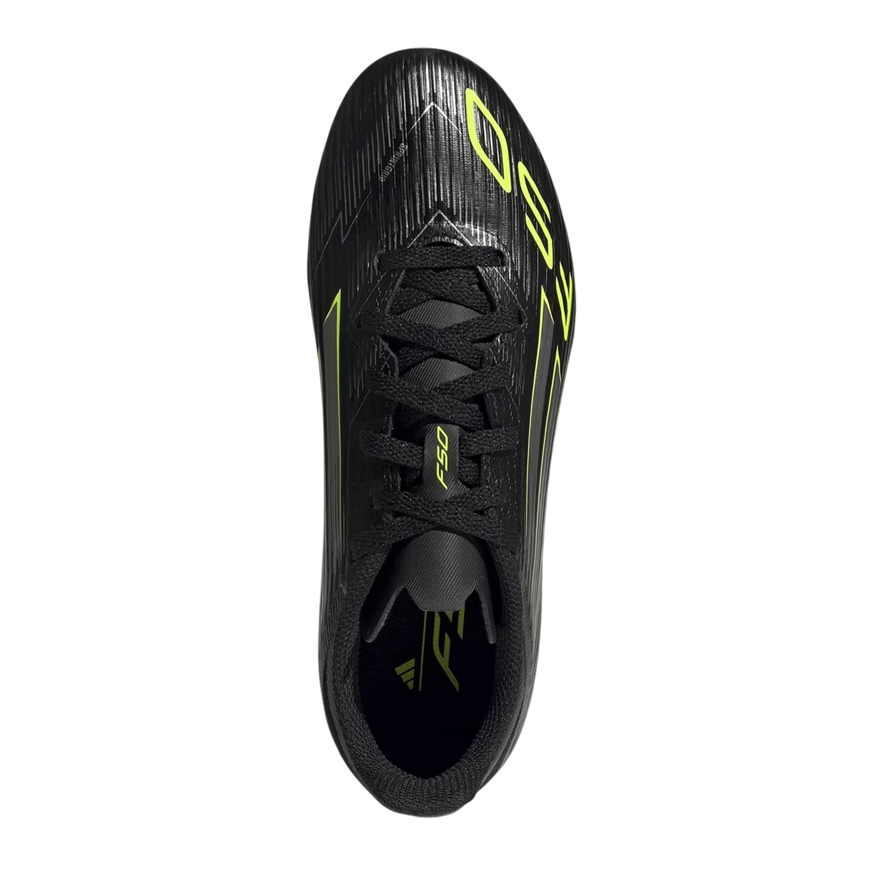 Black-Lemon - Lifestyle - Adidas Childrens-Kids F50 Academy Soft Ground Football Boots