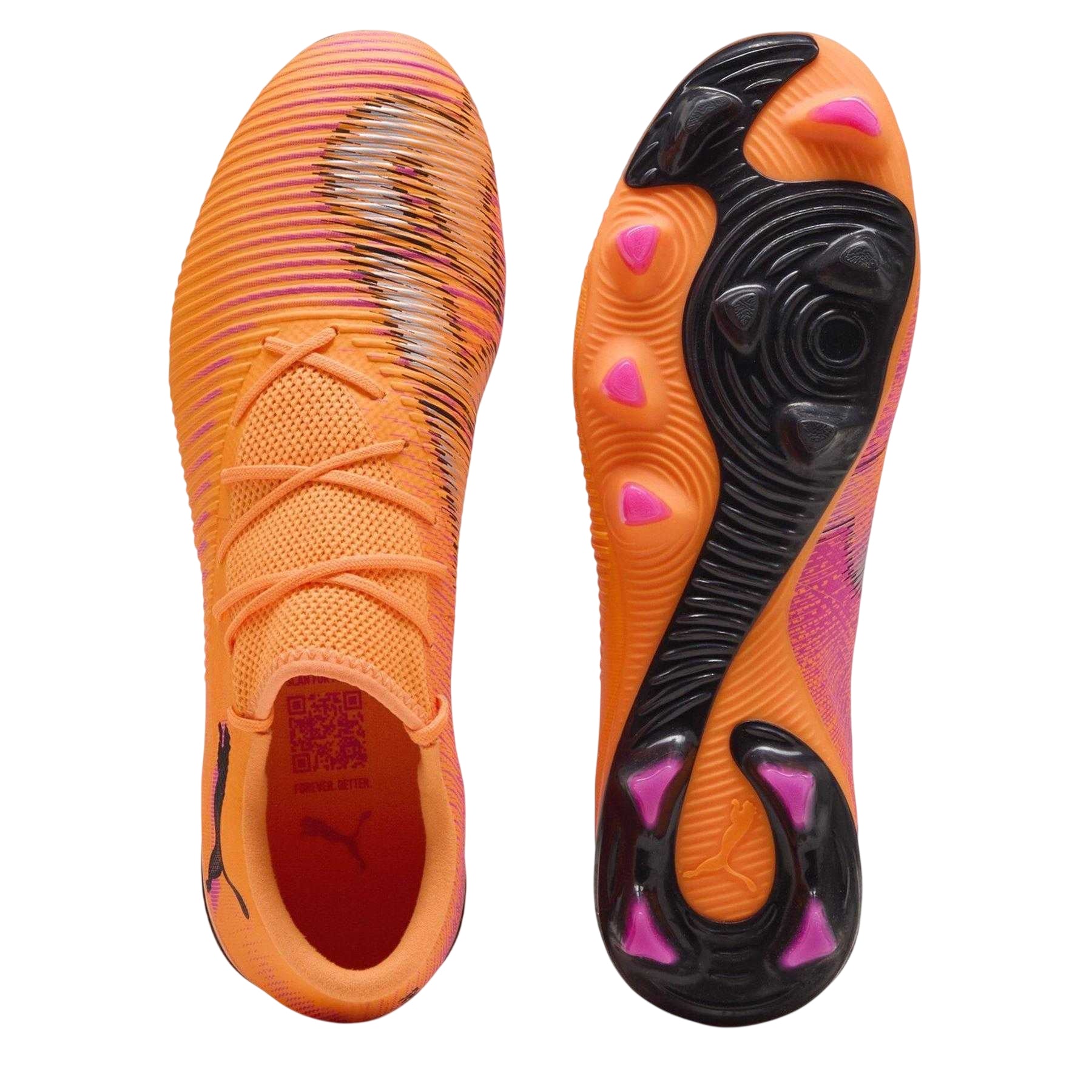 Heat-Fire-Pumice - Side - Puma Mens Future 8 Match Low Cut Firm Ground Football Boots