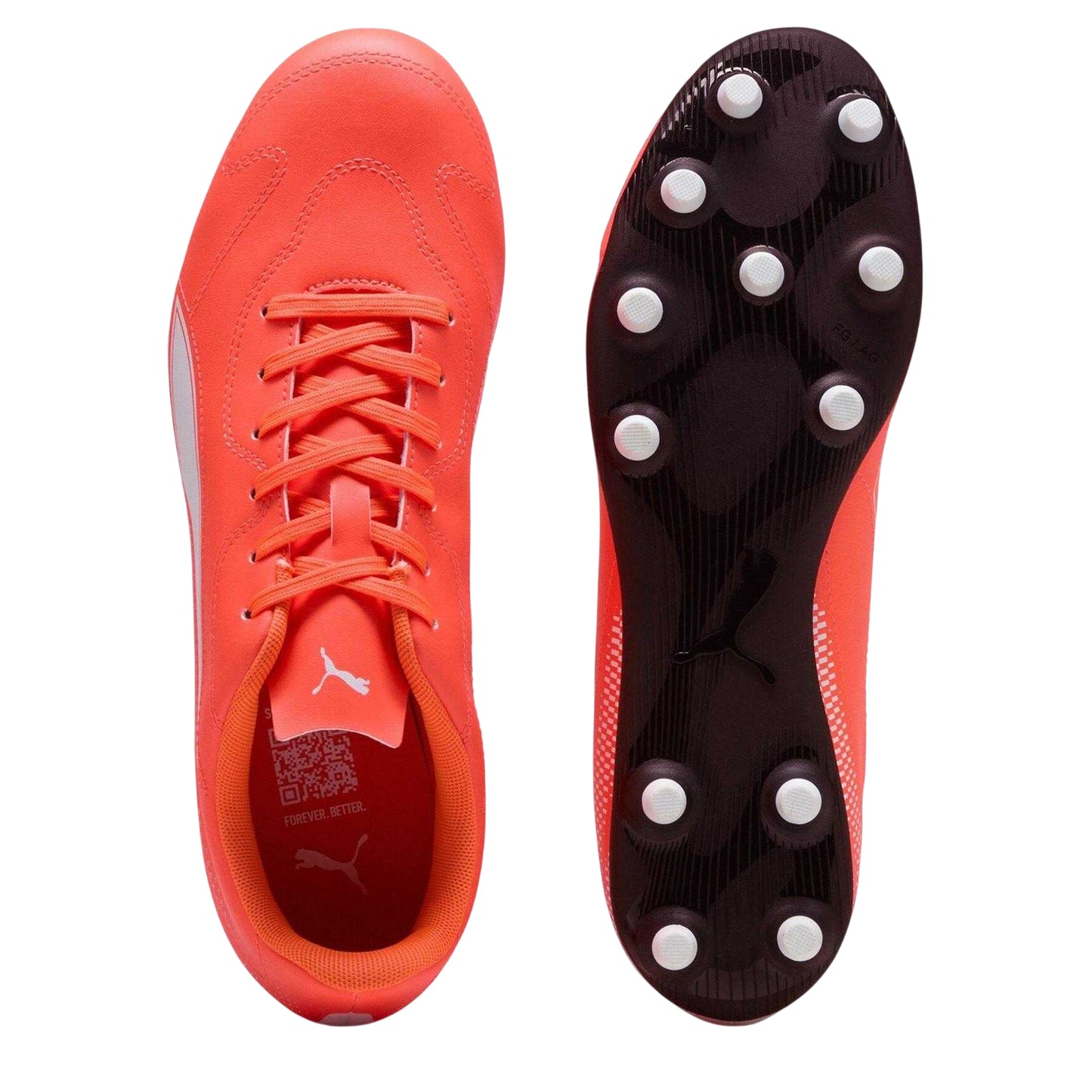 Glowing Red - Side - Puma Mens Vitoria II Firm Ground Football Boots
