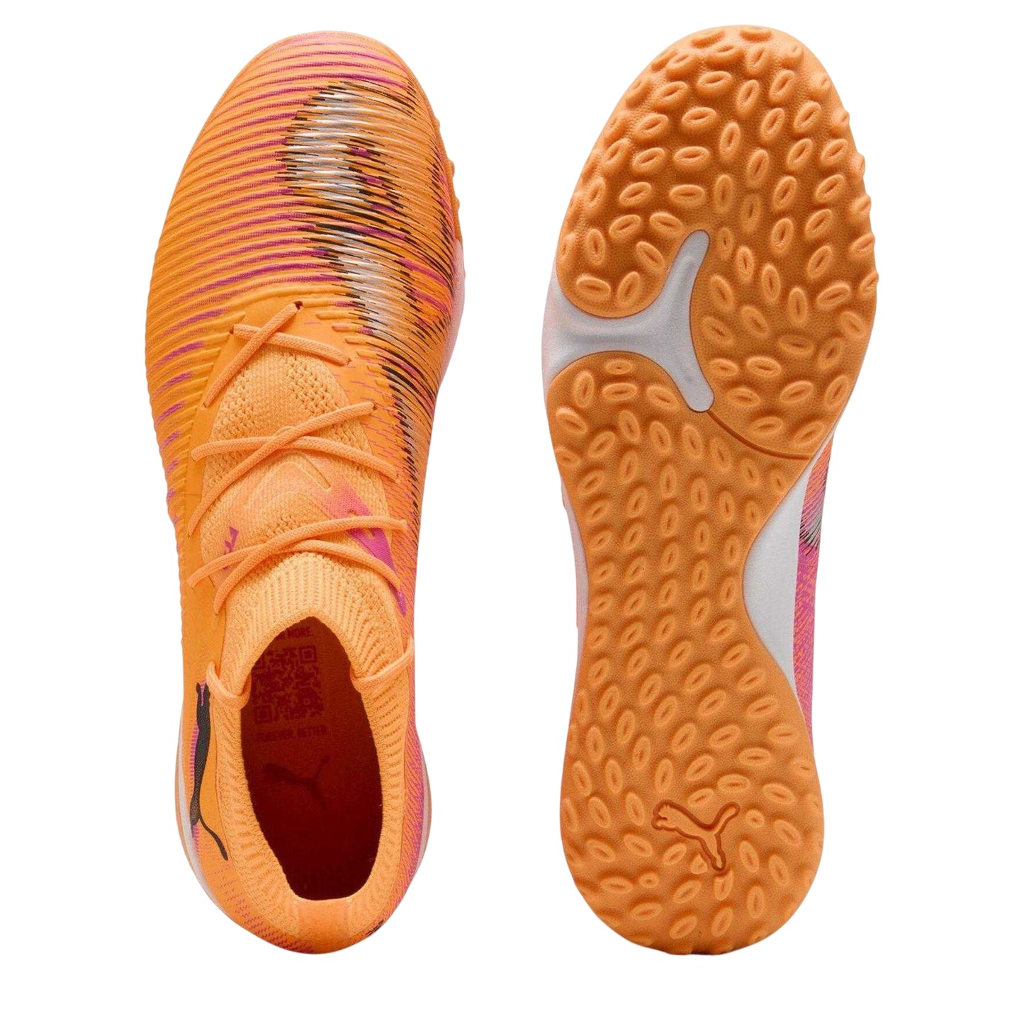 Heat-Fire-Pumice - Side - Puma Mens Future 8 Match Astro Turf Trainers