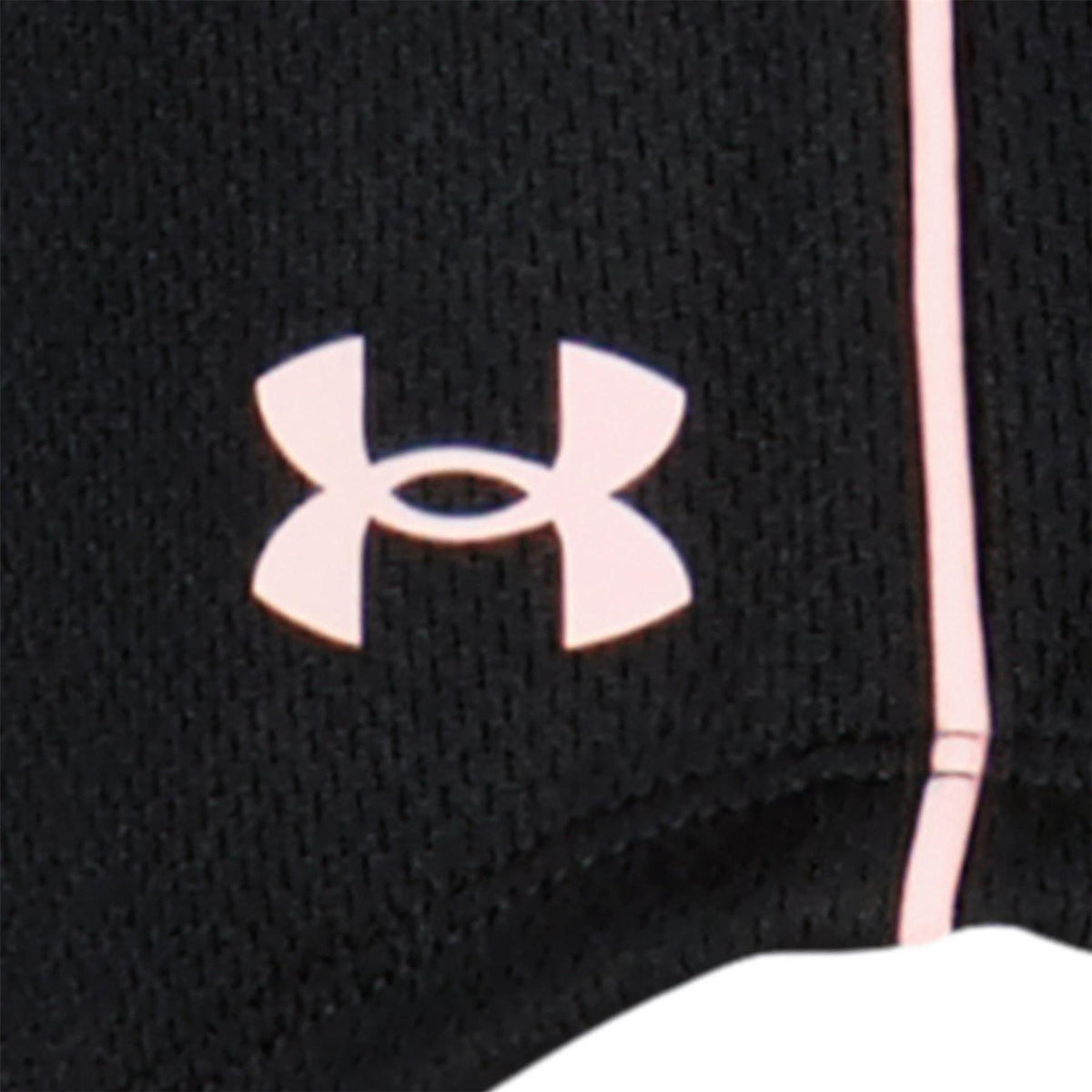 Pink-Black - Lifestyle - Under Armour Childrens-Kids Striped T-Shirt & Shorts Set