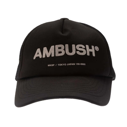 Black-White - Front - Ambush Classic Logo Cap