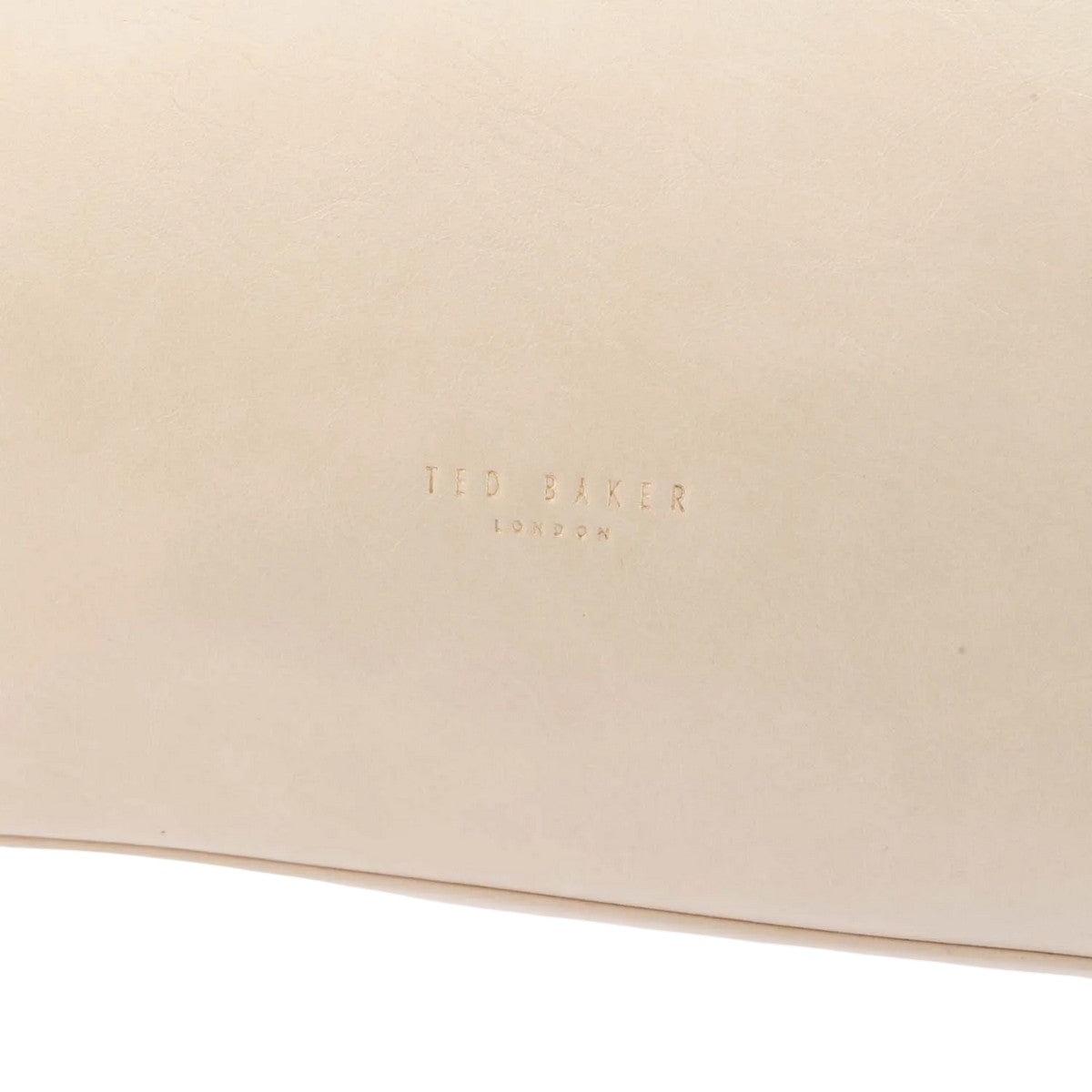 White - Pack Shot - Ted Baker Jimma Knotted Faux Leather Tote Bag