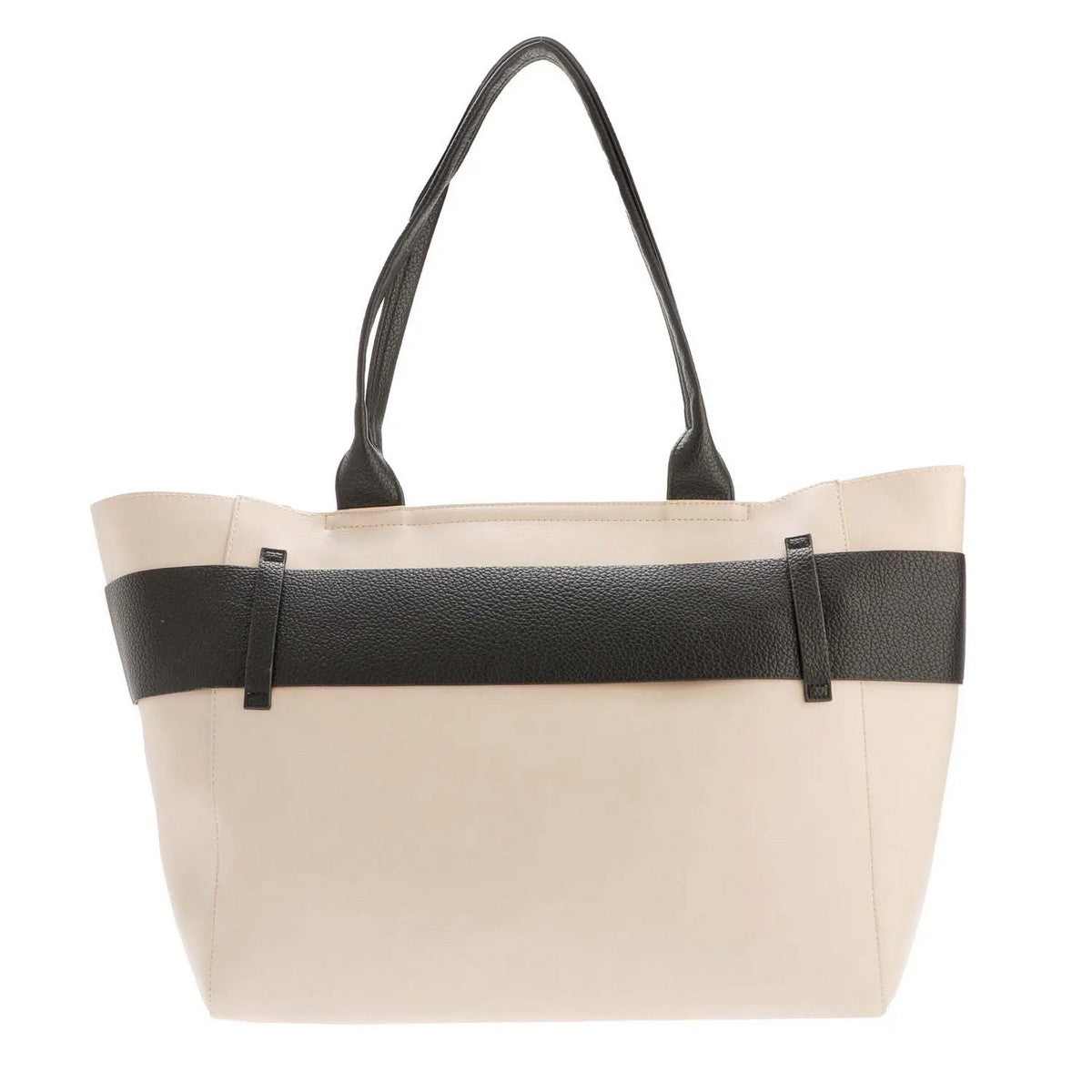 White - Back - Ted Baker Jimma Knotted Faux Leather Tote Bag