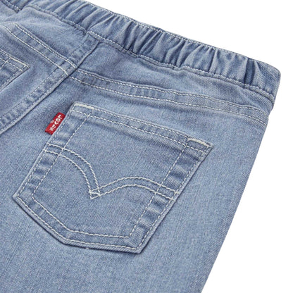 White - Lifestyle - Levis Baby Boys Big Logo T-Shirt & Shorts Set