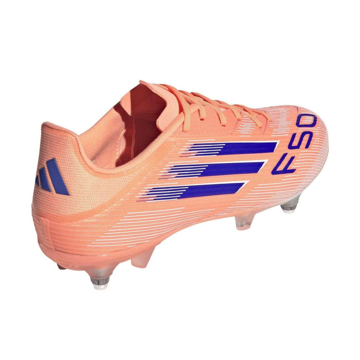 Orange - Back - Adidas Mens F50 League Soft Ground Football Boots
