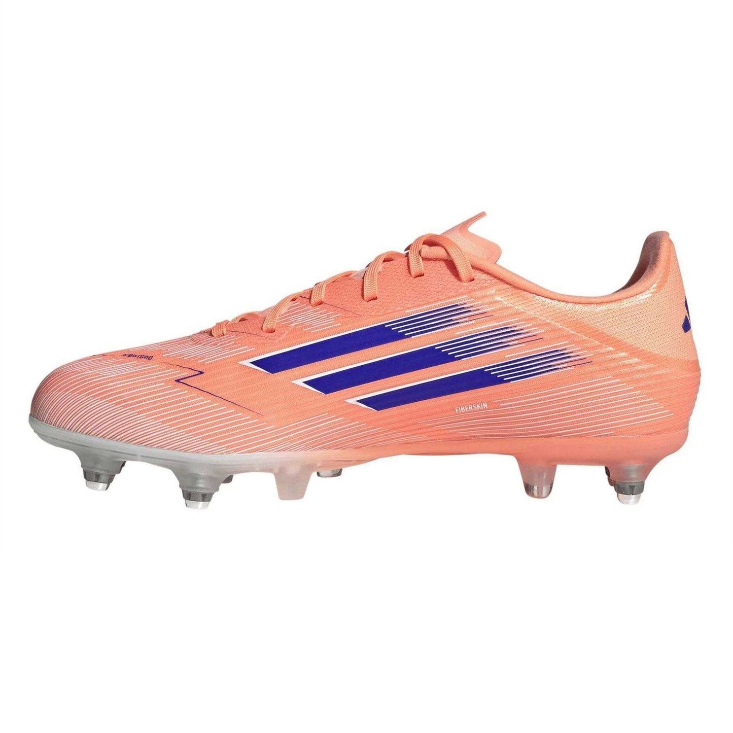 Orange - Side - Adidas Mens F50 League Soft Ground Football Boots
