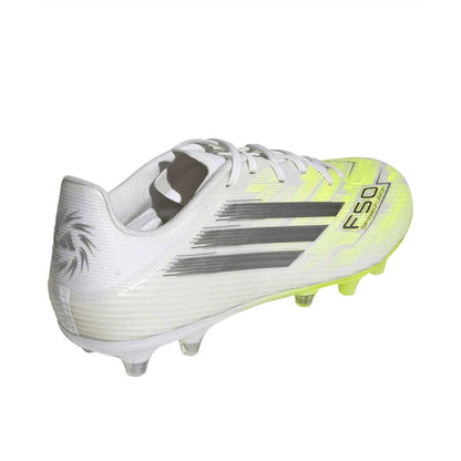 White-Iron - Back - Adidas Mens F50 Sparkfusion Football Boots