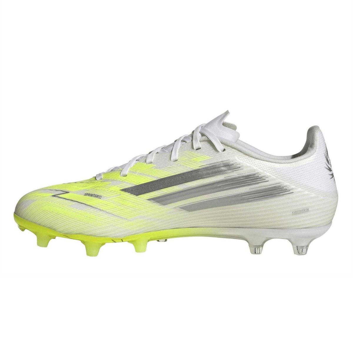 White-Iron - Side - Adidas Mens F50 Sparkfusion Football Boots