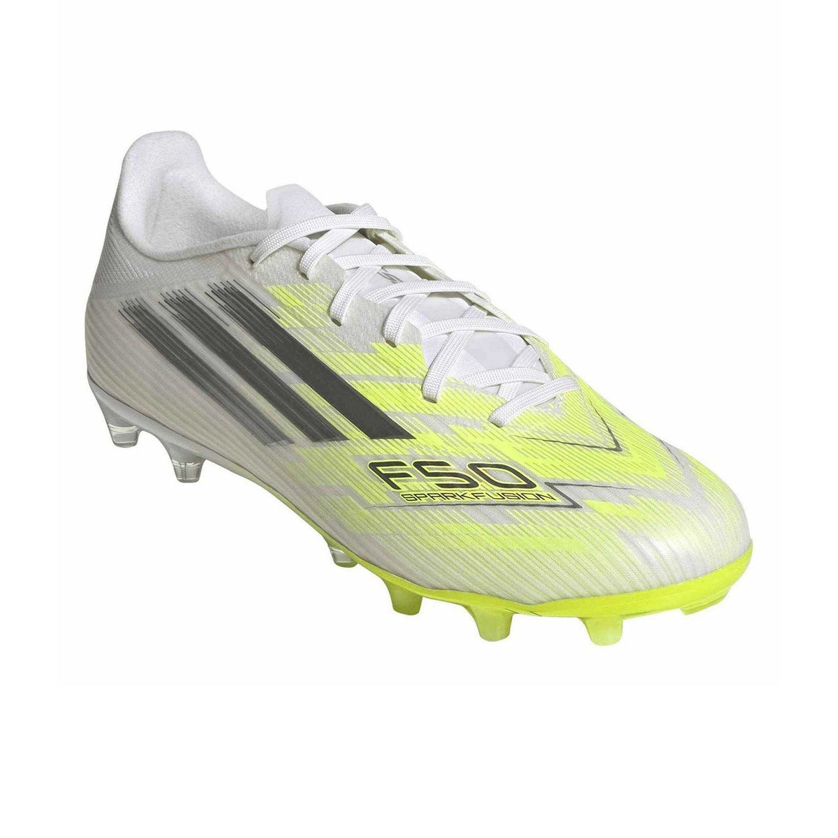 White-Iron - Pack Shot - Adidas Mens F50 Sparkfusion Football Boots