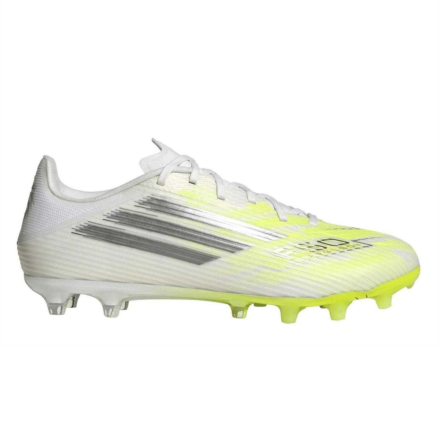 White-Iron - Front - Adidas Mens F50 Sparkfusion Football Boots