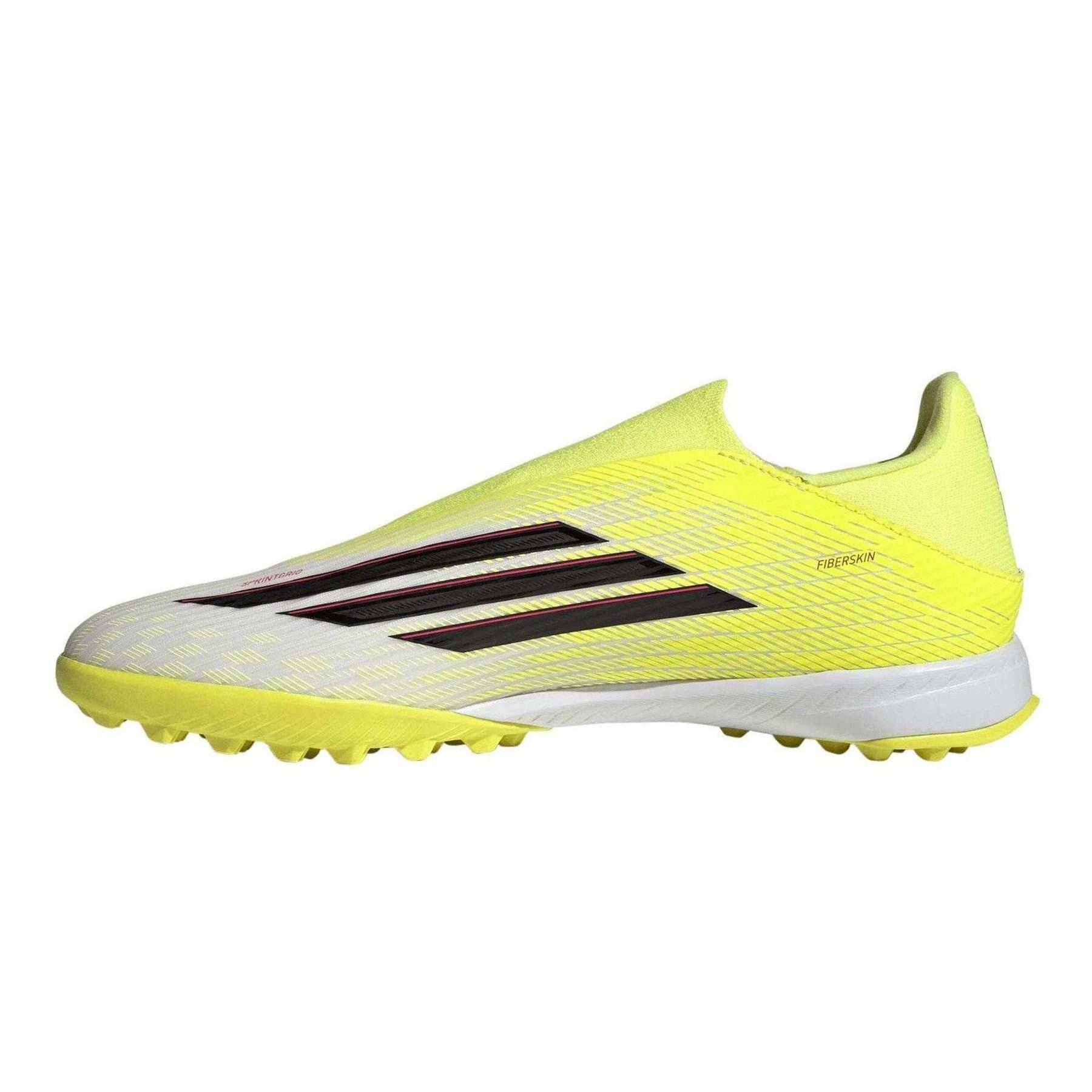 Solar Yellow - Side - Adidas Mens F50 League Artificial Ground Football Boots