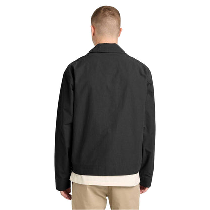 Black - Back - Timberland Mens Relaxed Fit Bomber Jacket