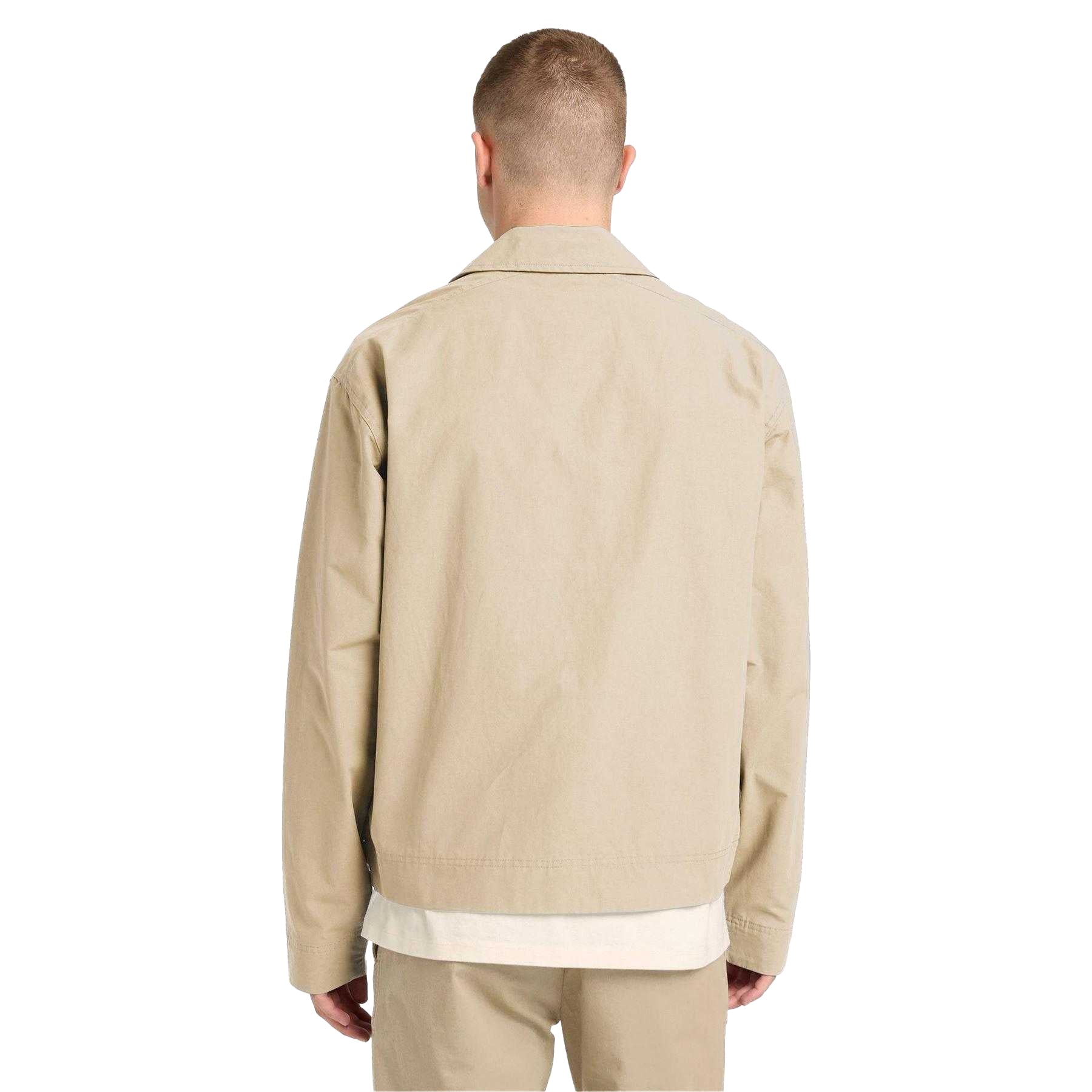 Safari - Back - Timberland Mens Relaxed Fit Bomber Jacket
