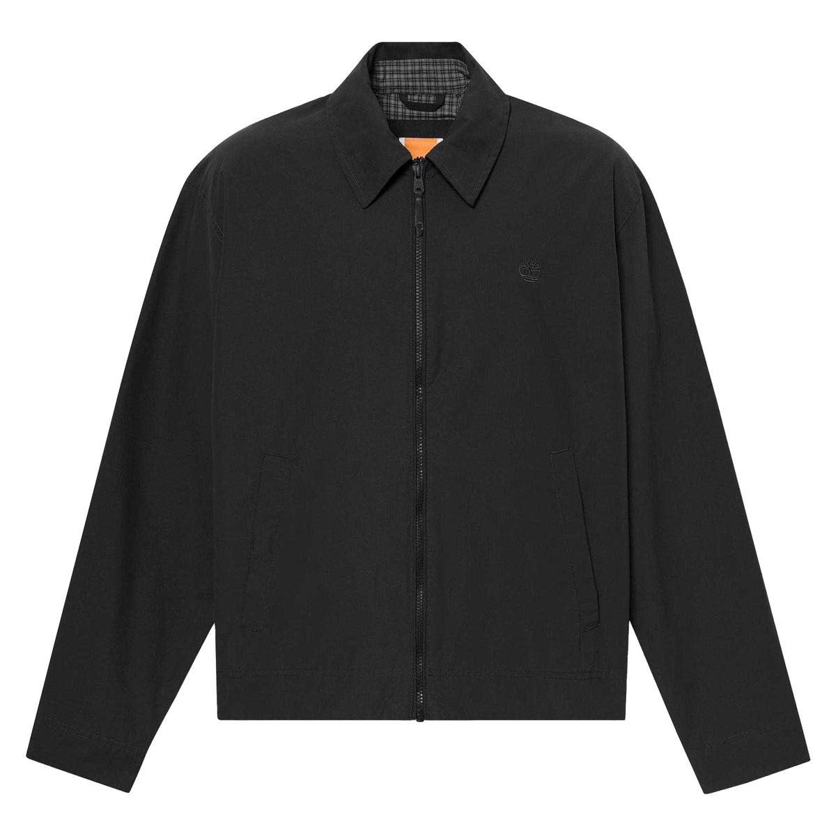 Black - Front - Timberland Mens Relaxed Fit Bomber Jacket