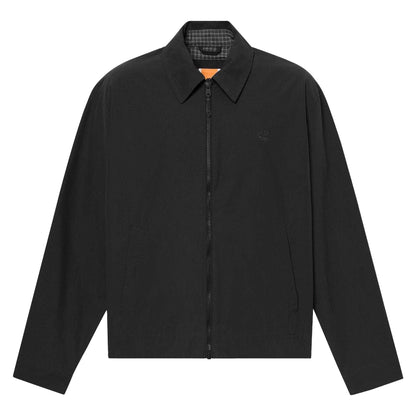 Black - Front - Timberland Mens Relaxed Fit Bomber Jacket