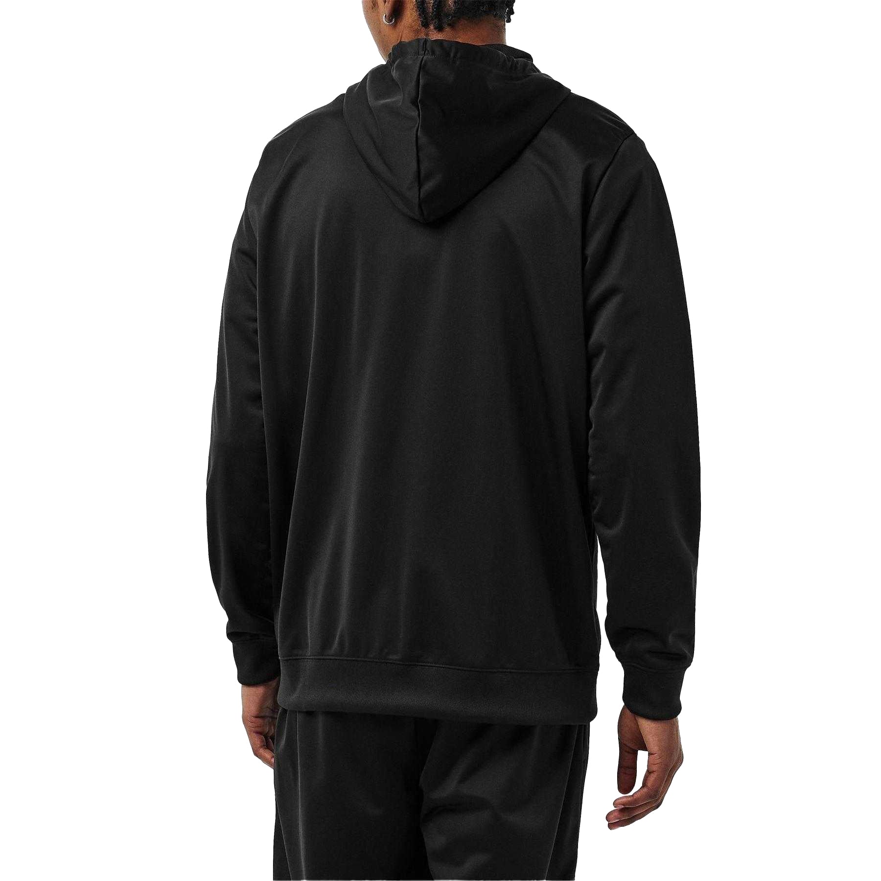 Black - Back - Puma Mens Hooded Long-Sleeved Tracksuit Set