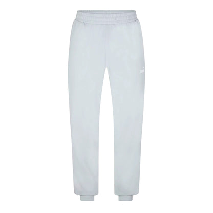 Light Grey - Lifestyle - Puma Mens Hooded Long-Sleeved Tracksuit Set