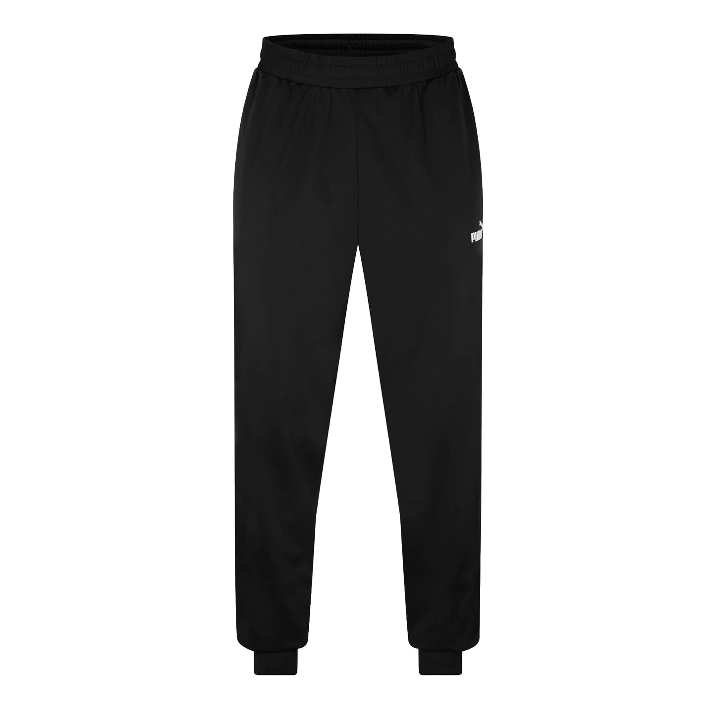 Black - Pack Shot - Puma Mens Hooded Long-Sleeved Tracksuit Set