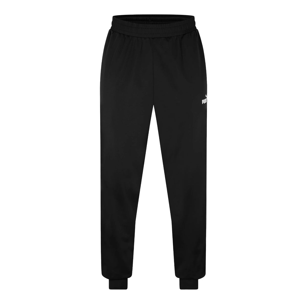 Black - Pack Shot - Puma Mens Hooded Long-Sleeved Tracksuit Set
