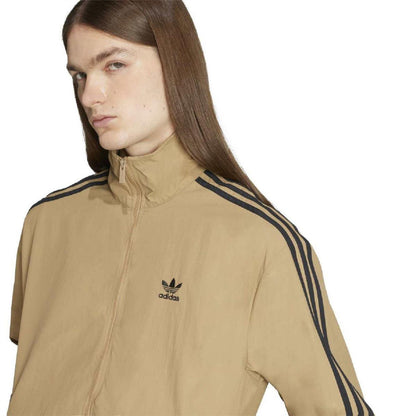 Brown - Lifestyle - Adidas Mens Firebird 3 Stripes Track Top
