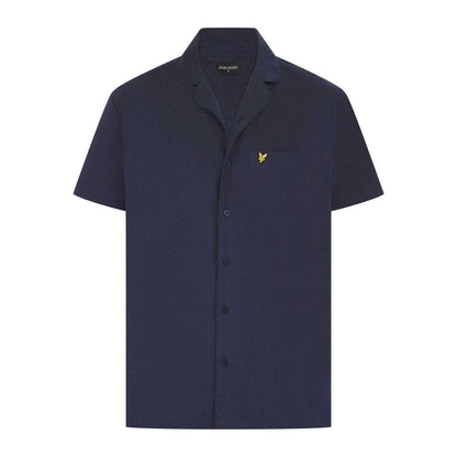 Peacoat - Back - Lyle & Scott Mens Remmington Pyjama Set