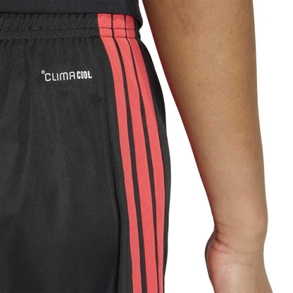 Black - Lifestyle - Adidas Womens-Ladies Tiro 26 3 Stripes Shorts