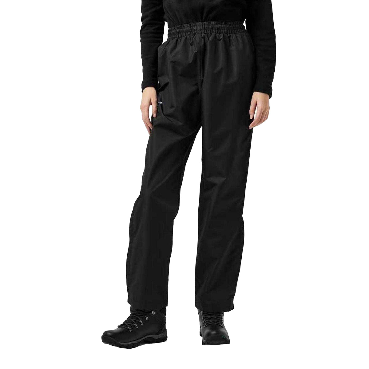 Black - Lifestyle - Gelert Womens-Ladies Horizon Plain Waterproof Trousers