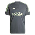 Grey - Front - Adidas Mens Tiro T-Shirt