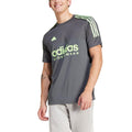 Grey - Pack Shot - Adidas Mens Tiro T-Shirt